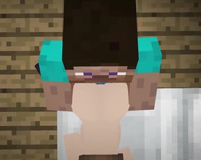 Minecraft Girl Takes It From Behind