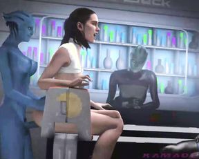 Rey Gets Surprise Anal At The Bar