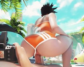 Overwatch Tracer Sex on the Beach