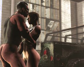 Cassie and Johnny Cage Family Bonding