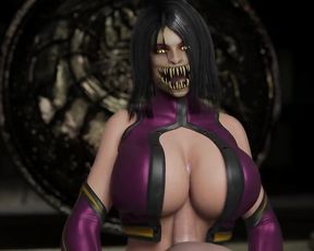 Mileena's crazy Blowjob