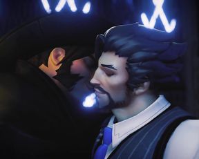 Hanzo x McCree An Alleyway Meeting